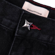 Commons Rivet Star Denim Black