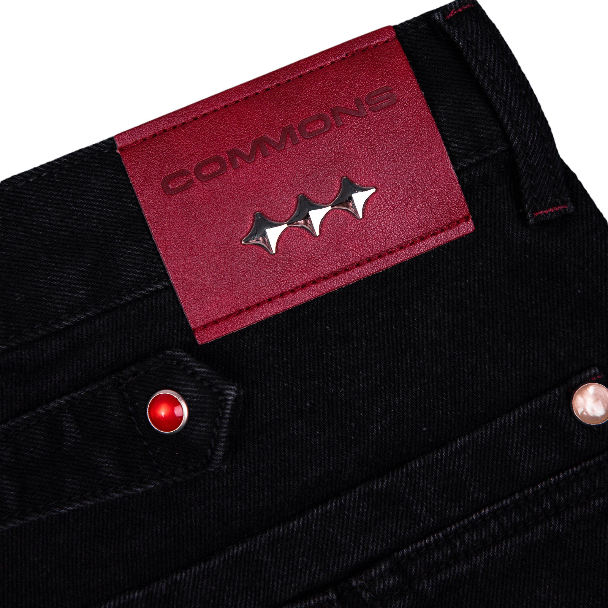 Commons Rivet Star Denim Black