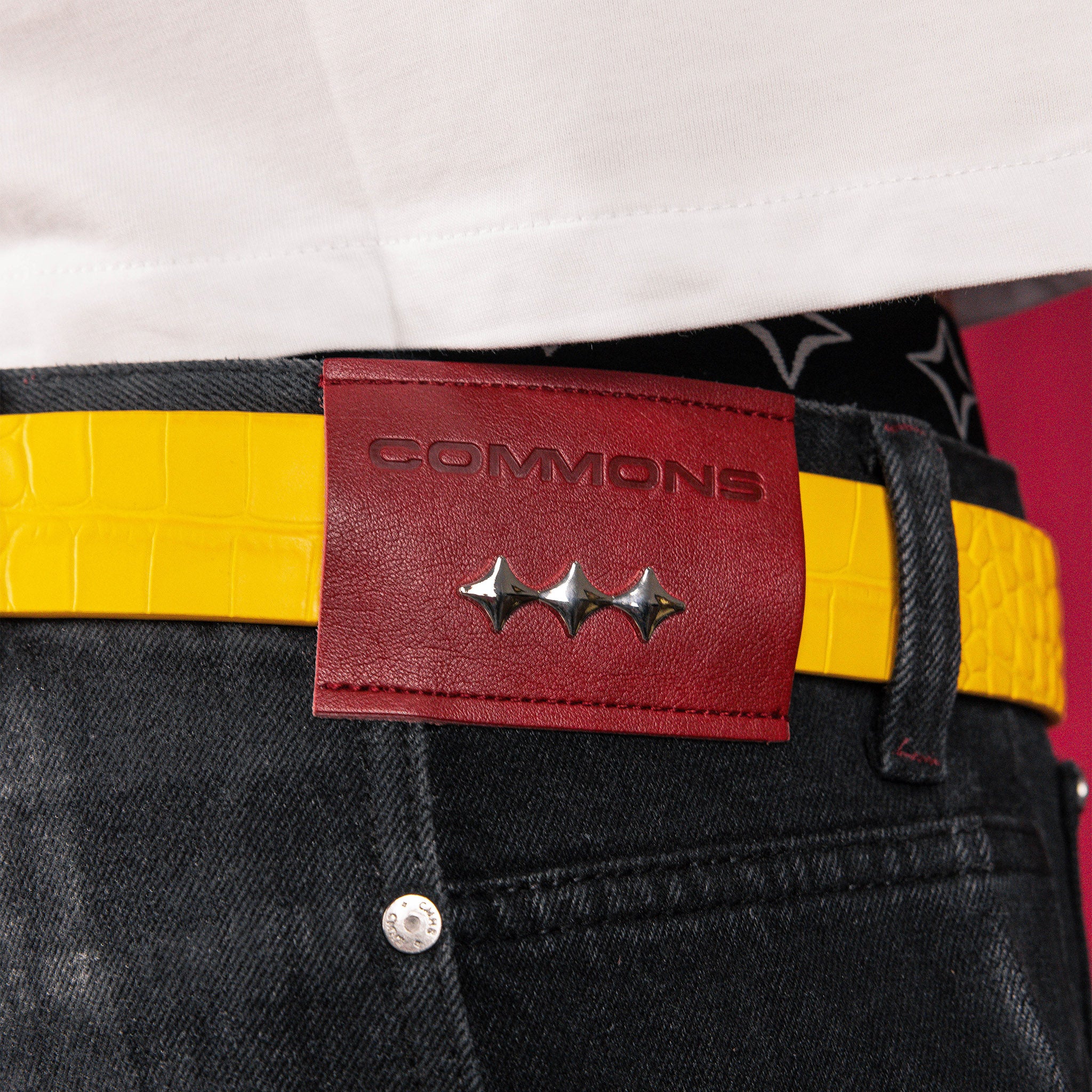 Commons Wax Chop Pant Black Rinse