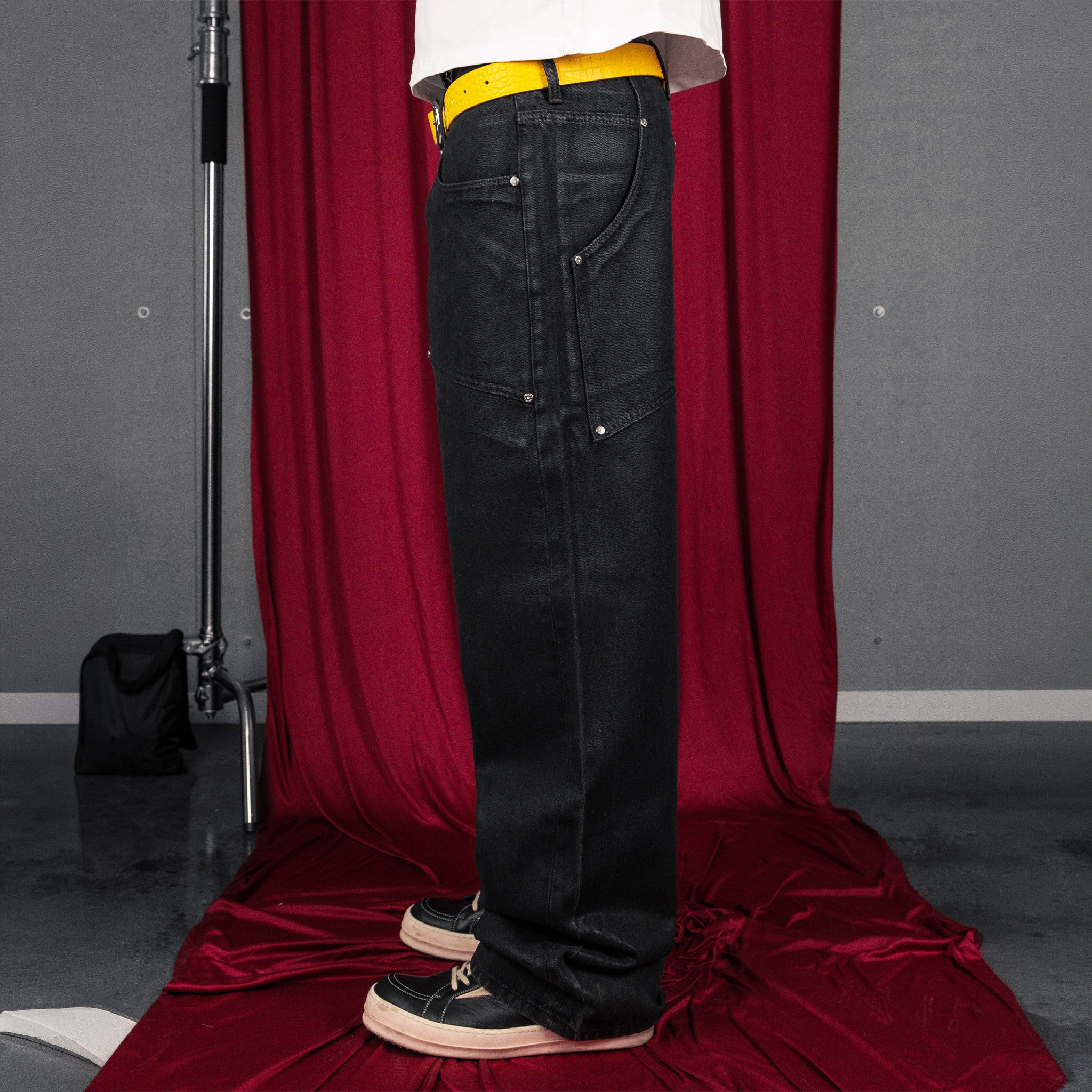Commons Wax Chop Pant Black Rinse
