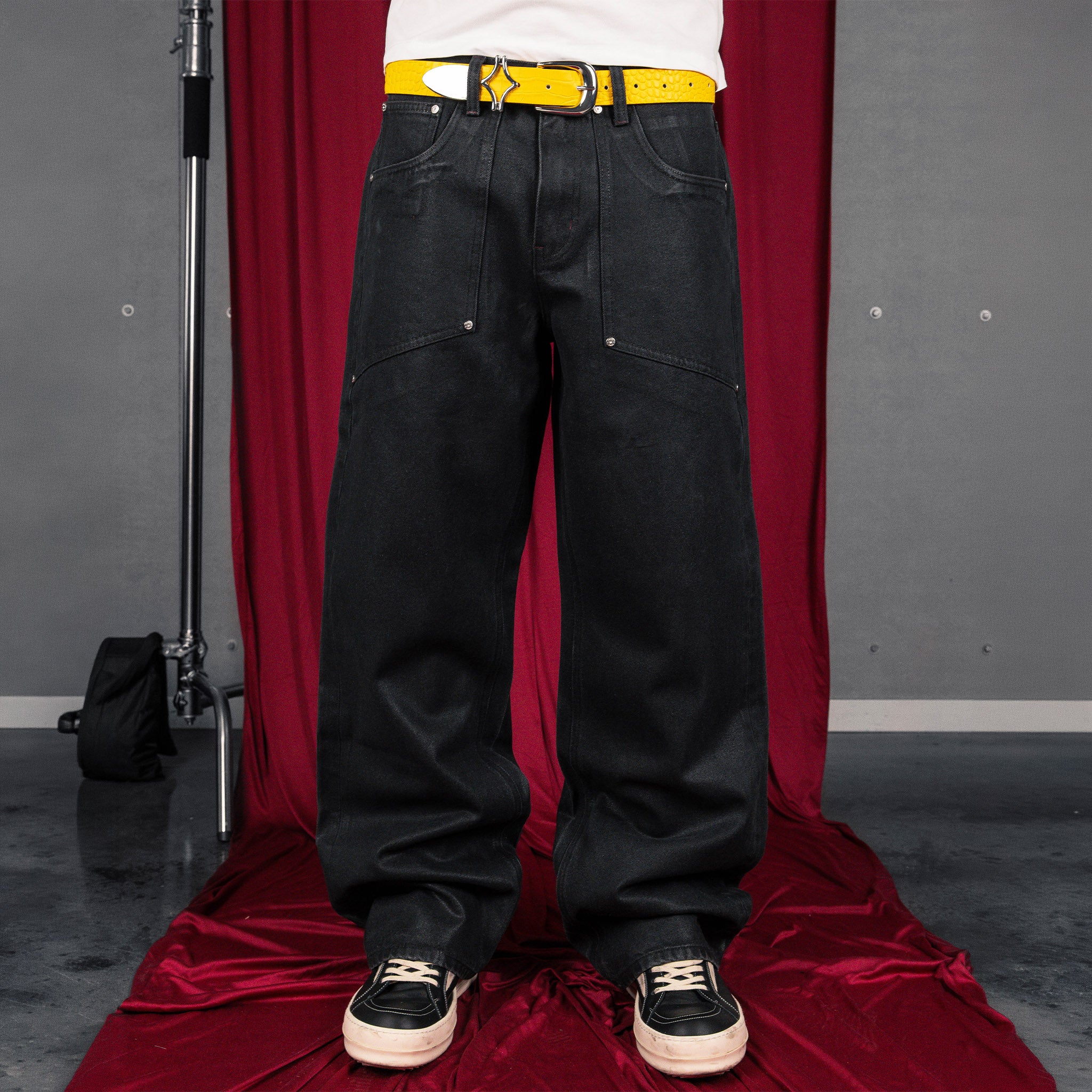 Commons Wax Chop Pant Black Rinse