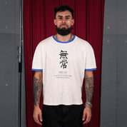 Commons Studios Mu-Jo Ringer Tee Blue