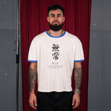 Commons Studios Mu-Jo Ringer Tee Blue