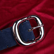 Commons Studios Starslinger Suede Belt Navy