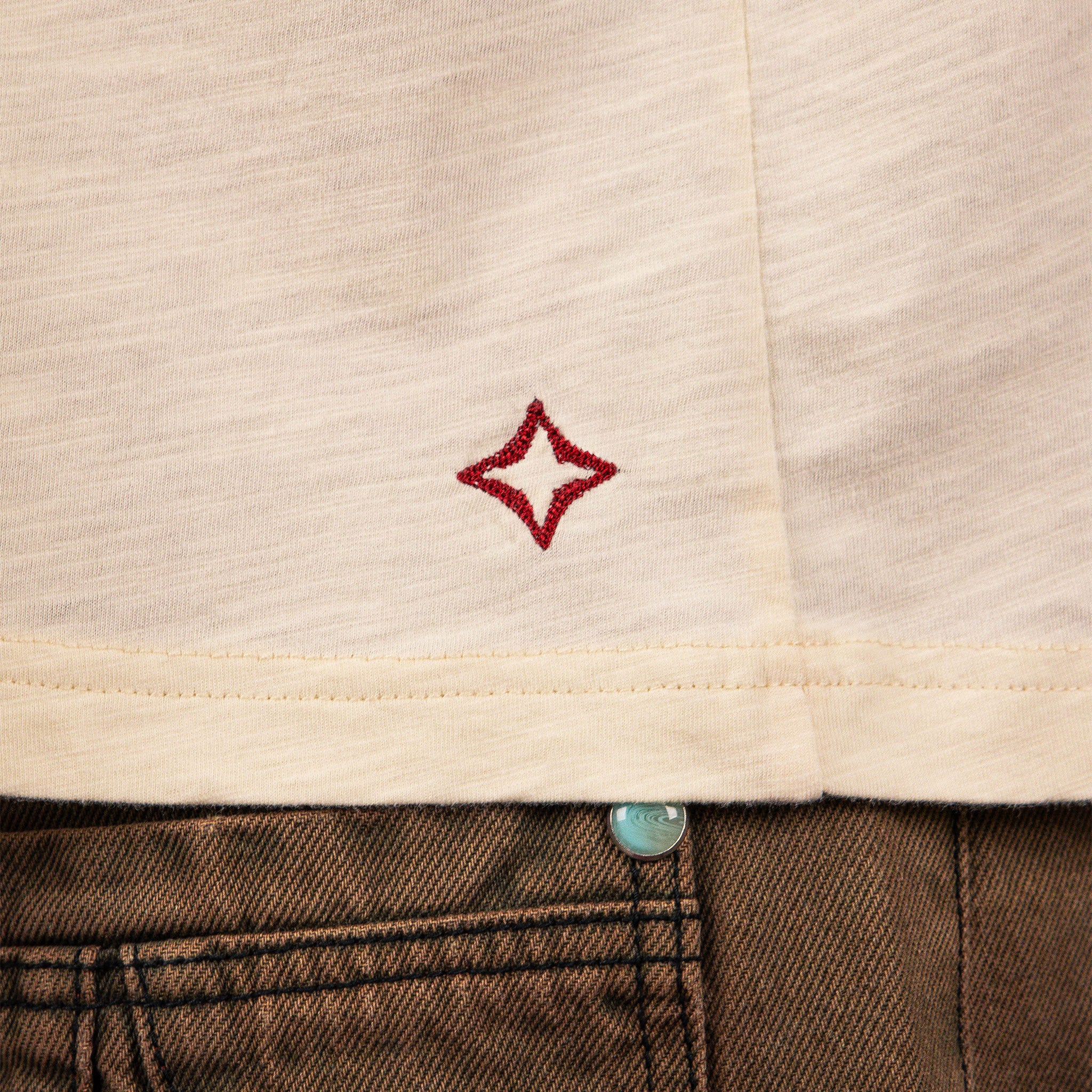 Commons Studios Wagasa Ringer Tee Cream