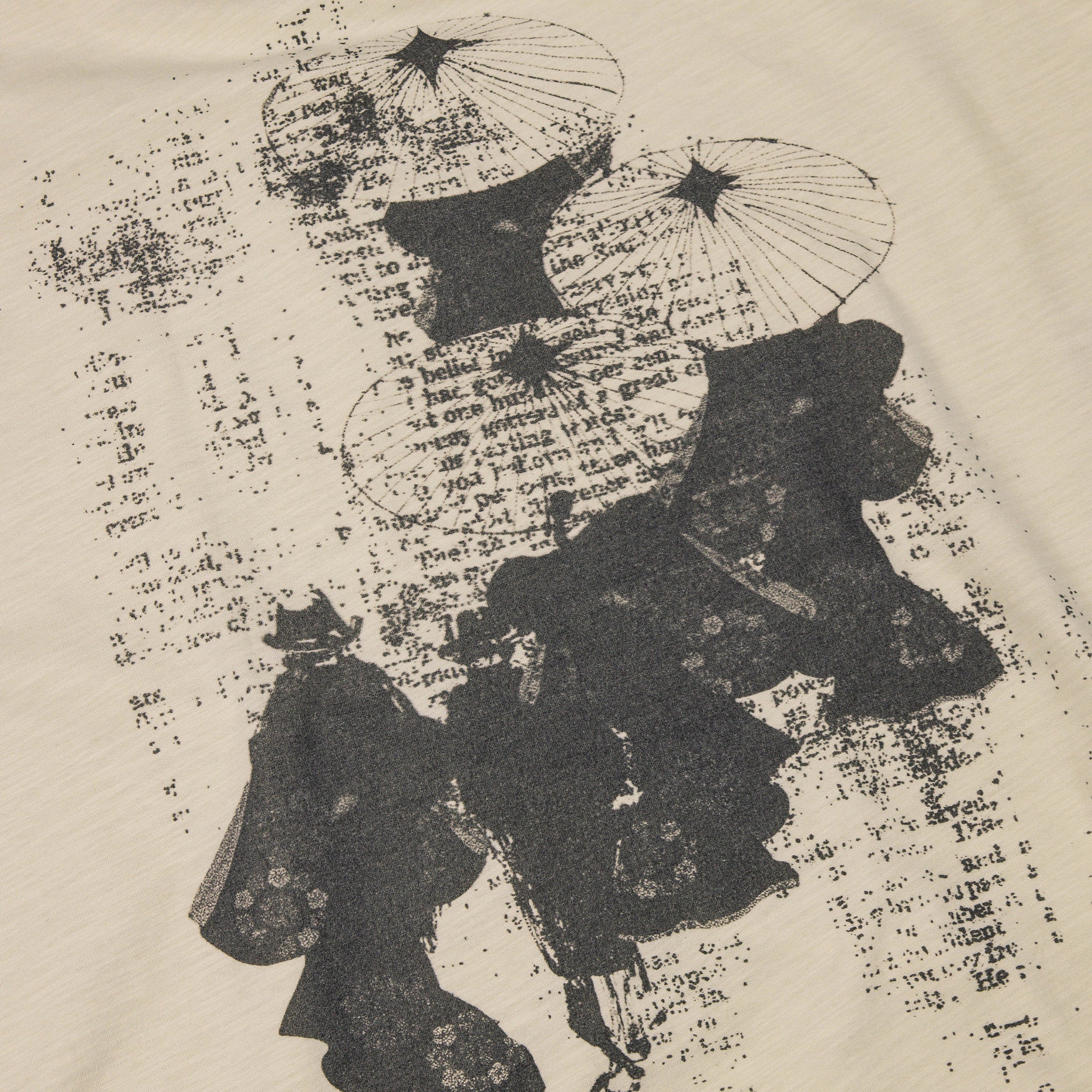 Commons Studios Wagasa Ringer Tee Cream