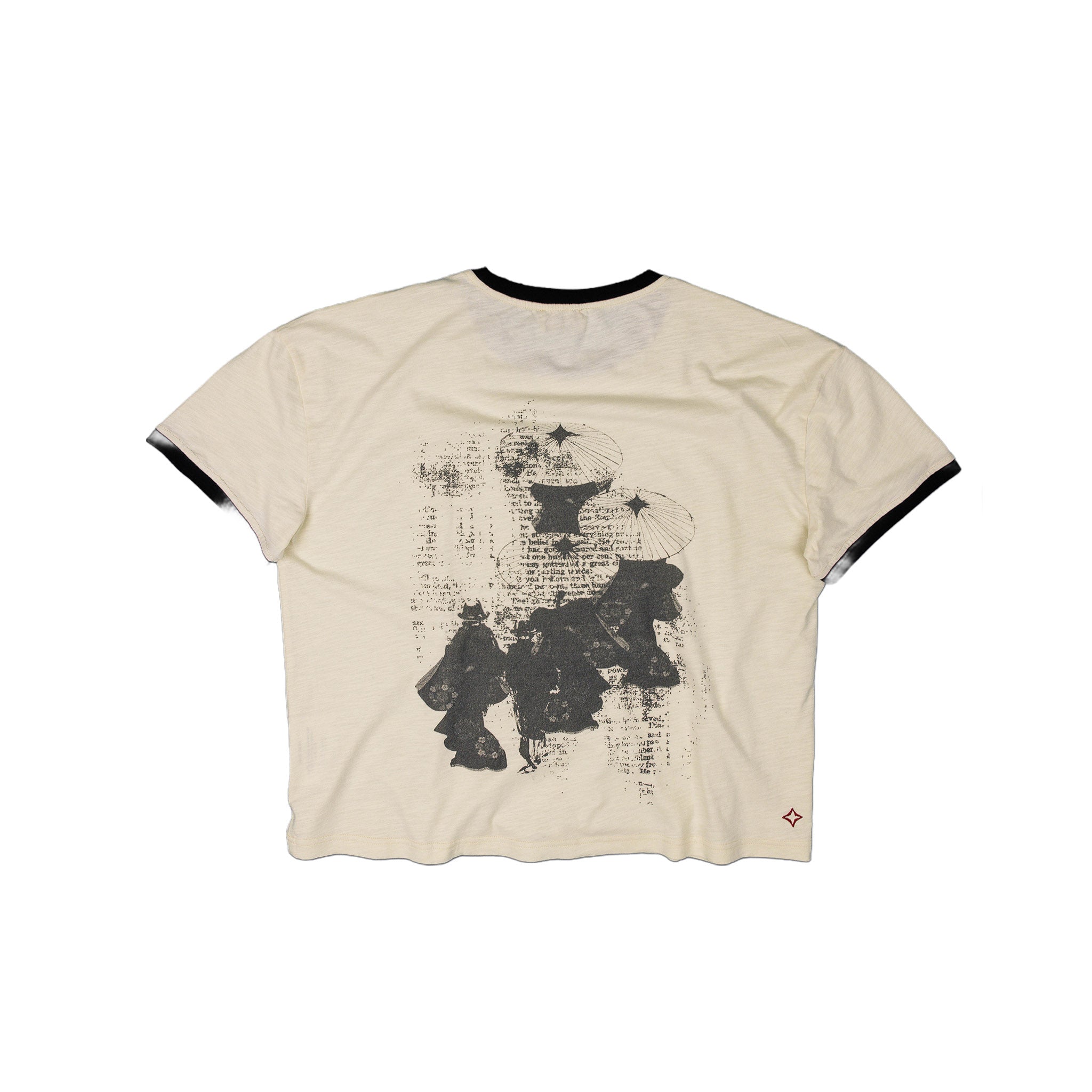 Commons Studios Wagasa Ringer Tee Cream