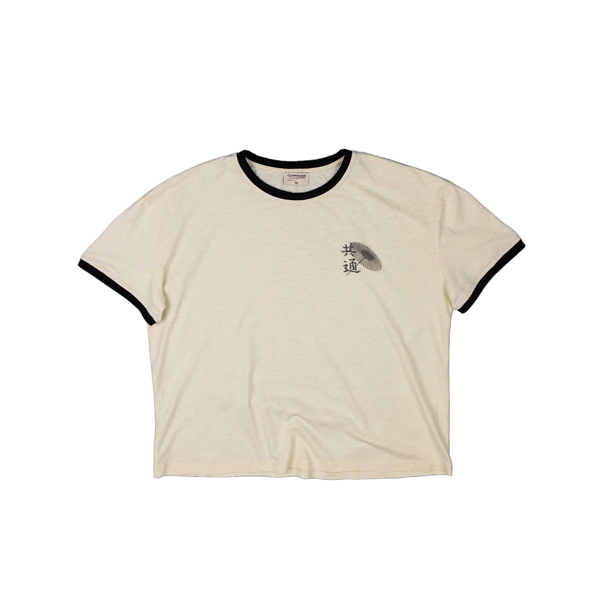 Commons Studios Wagasa Ringer Tee Cream