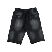 Commons Pearled Star Sweatshort Vintage Black