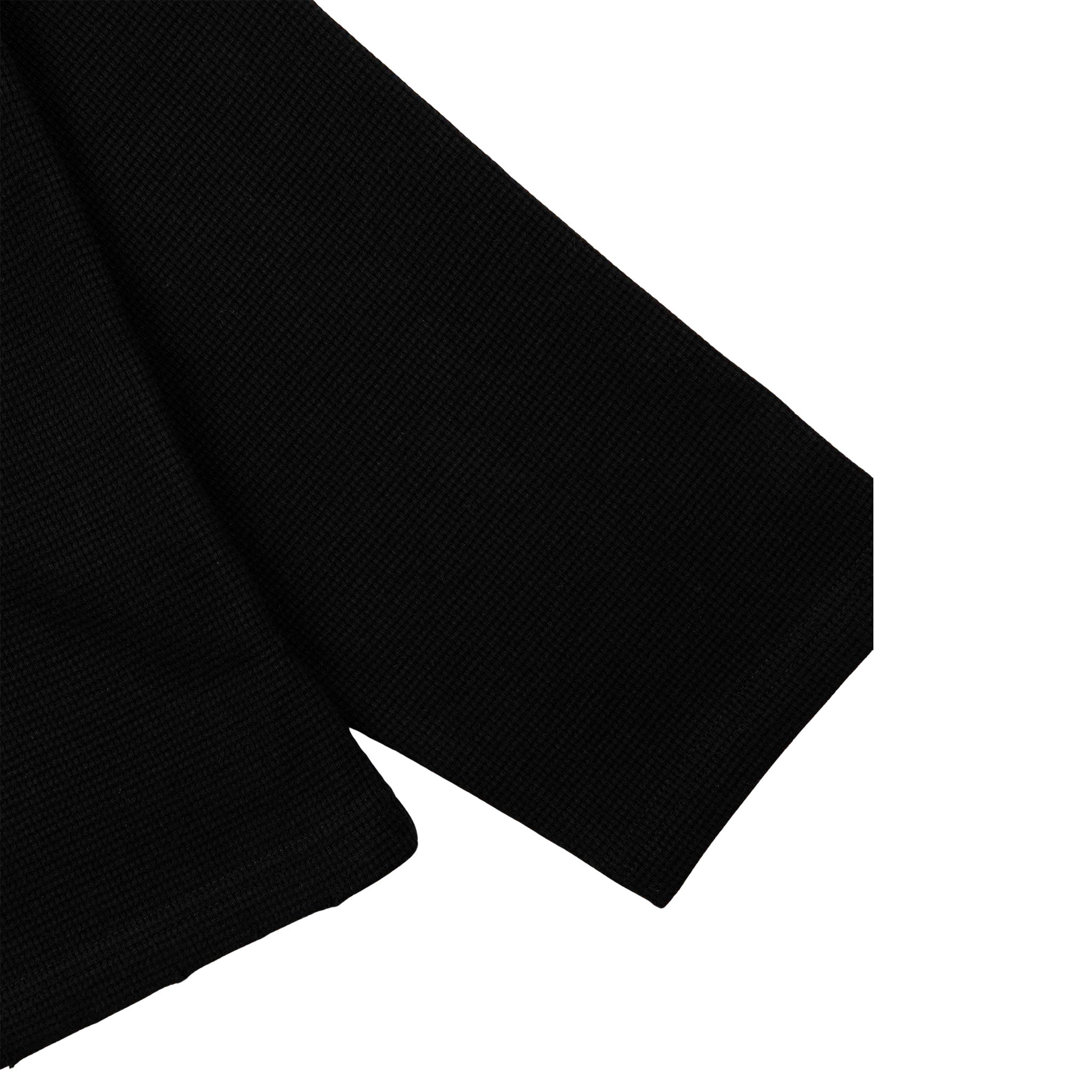 Commons Thermal Long Sleeve Tee Black - Common Hype