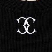 Commons Thermal Long Sleeve Tee Black - Common Hype