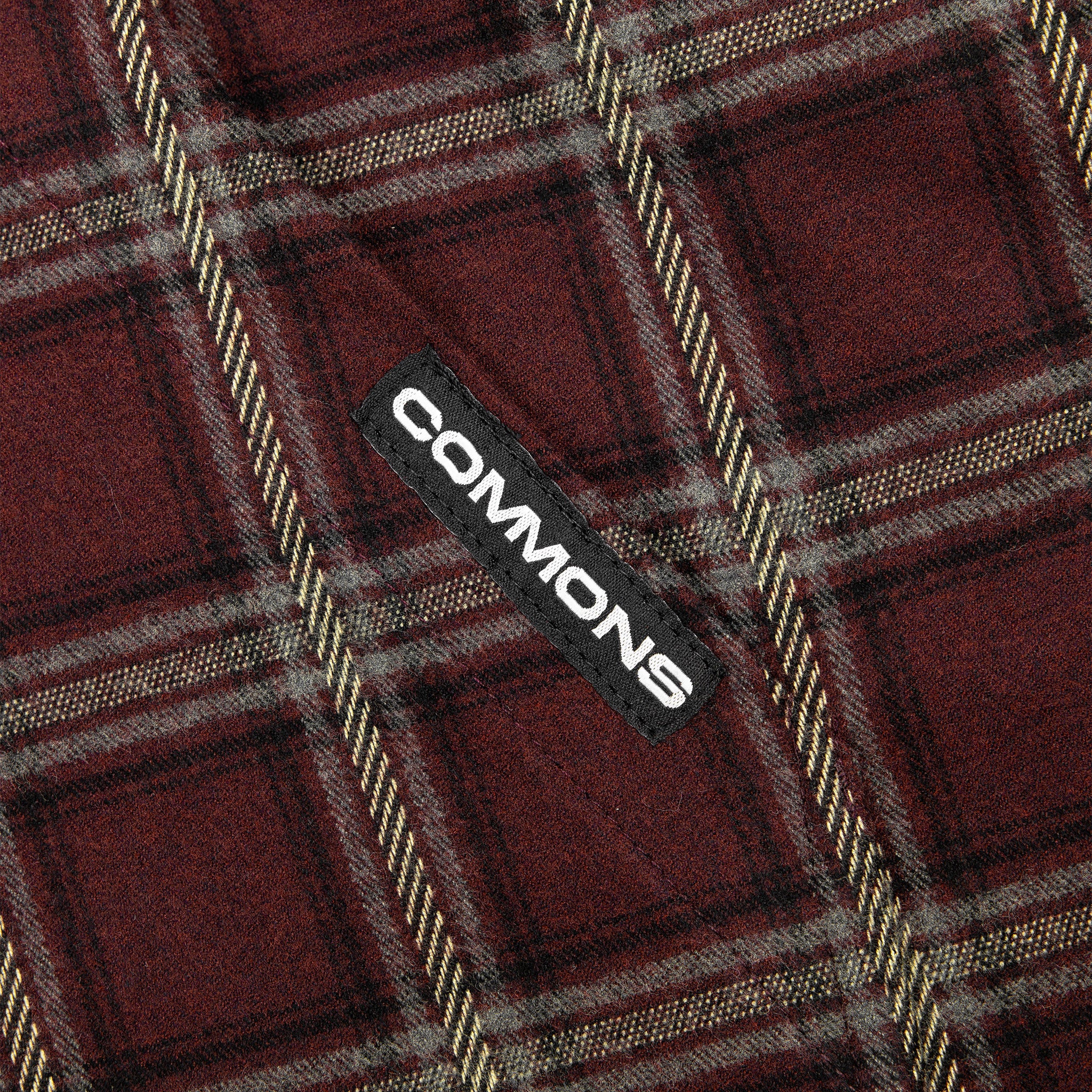 Commons Mulberry Reversible Pullover Flannel