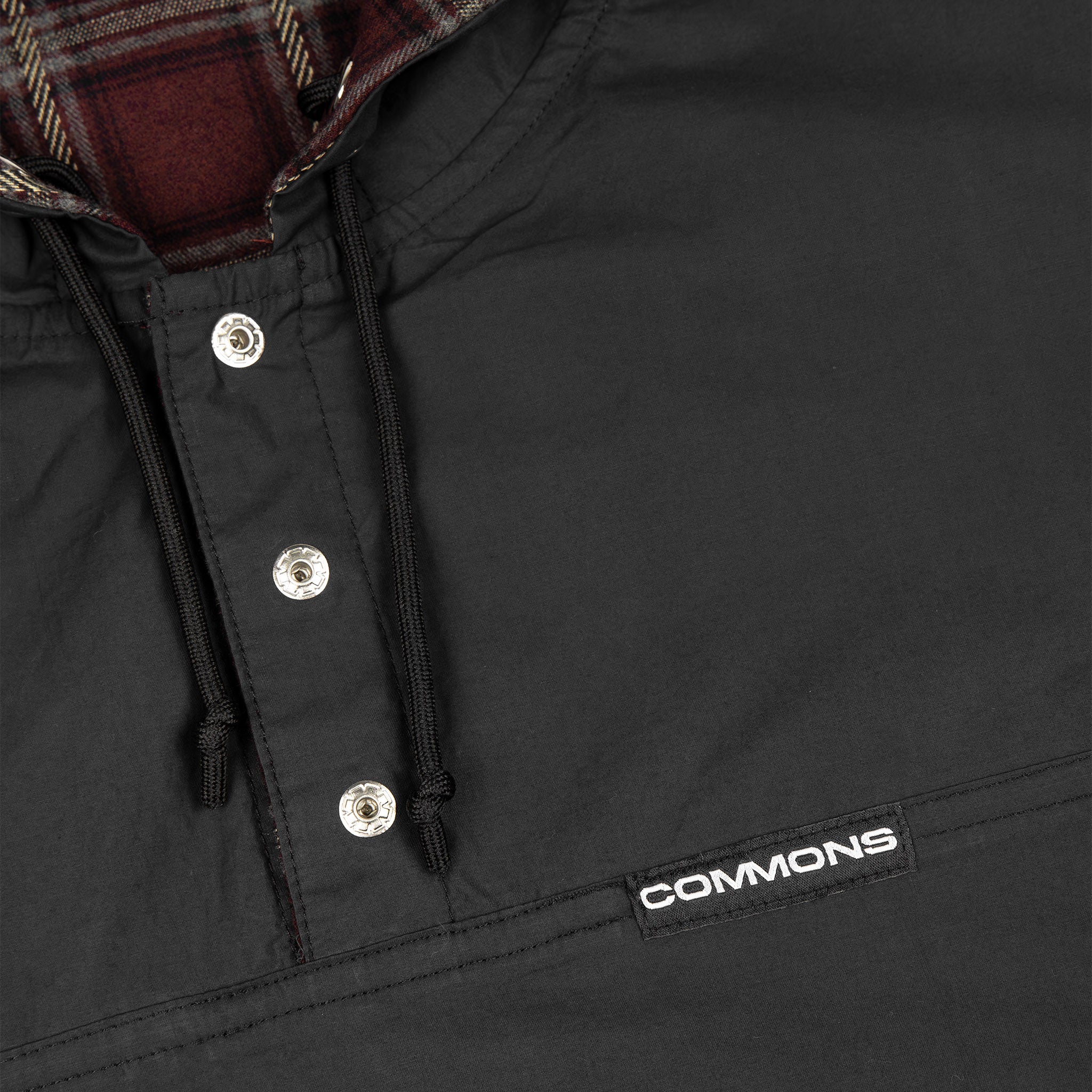 Commons Mulberry Reversible Pullover Flannel