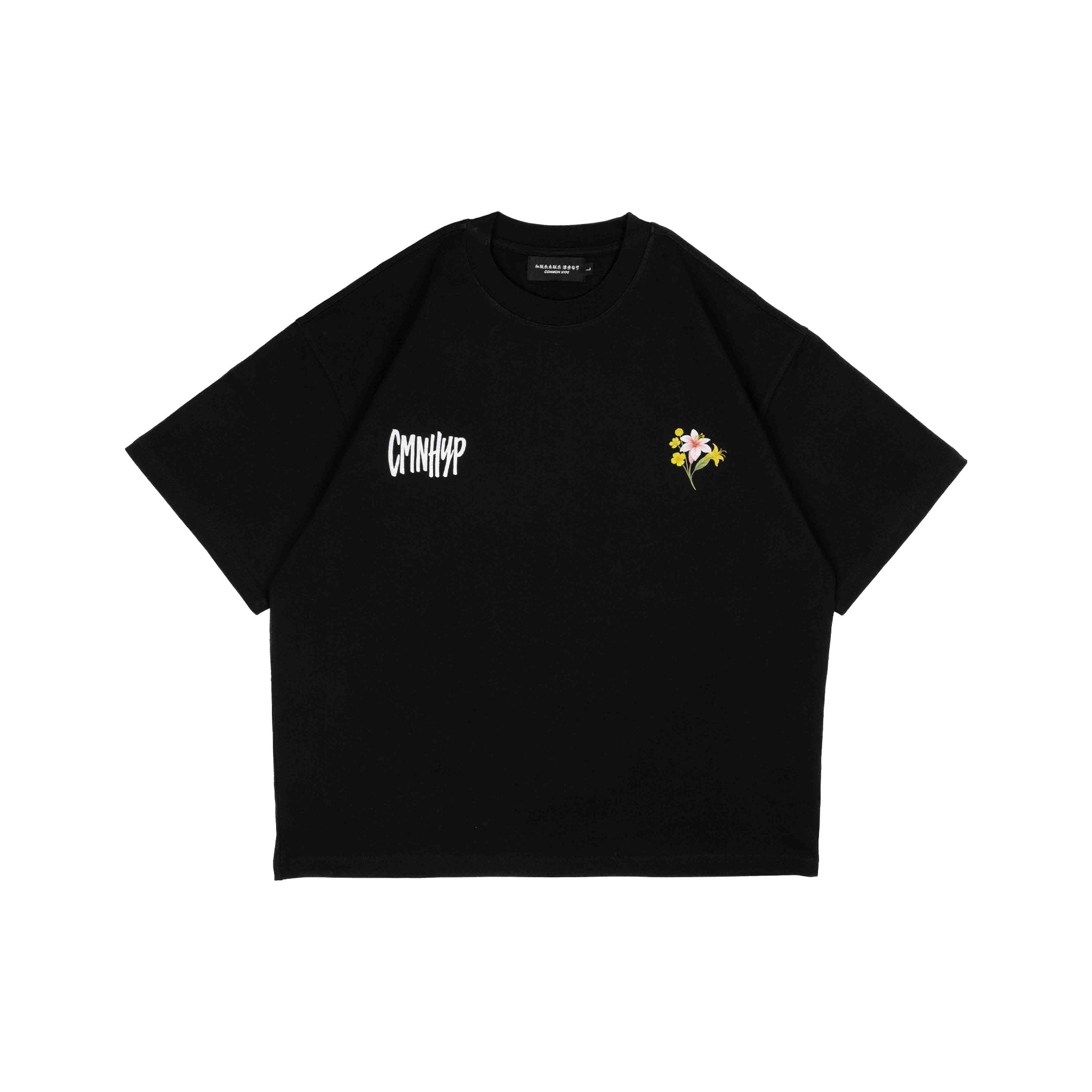 Common Hype Bouquet Tee Black