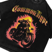 Common Hype Ghostrider Tee Vintage Black