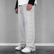 Commons Pearled Star Sweatpant Heather Grey