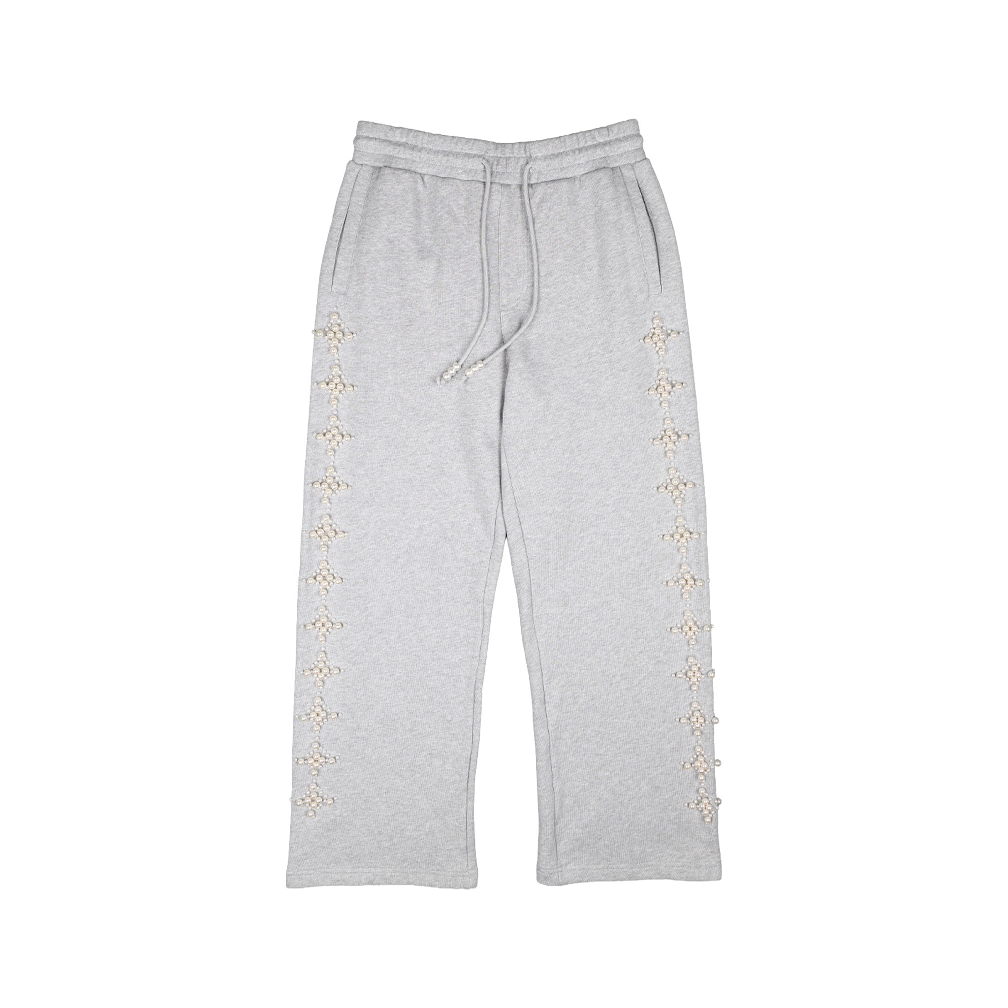Commons Pearled Star Sweatpant Heather Grey