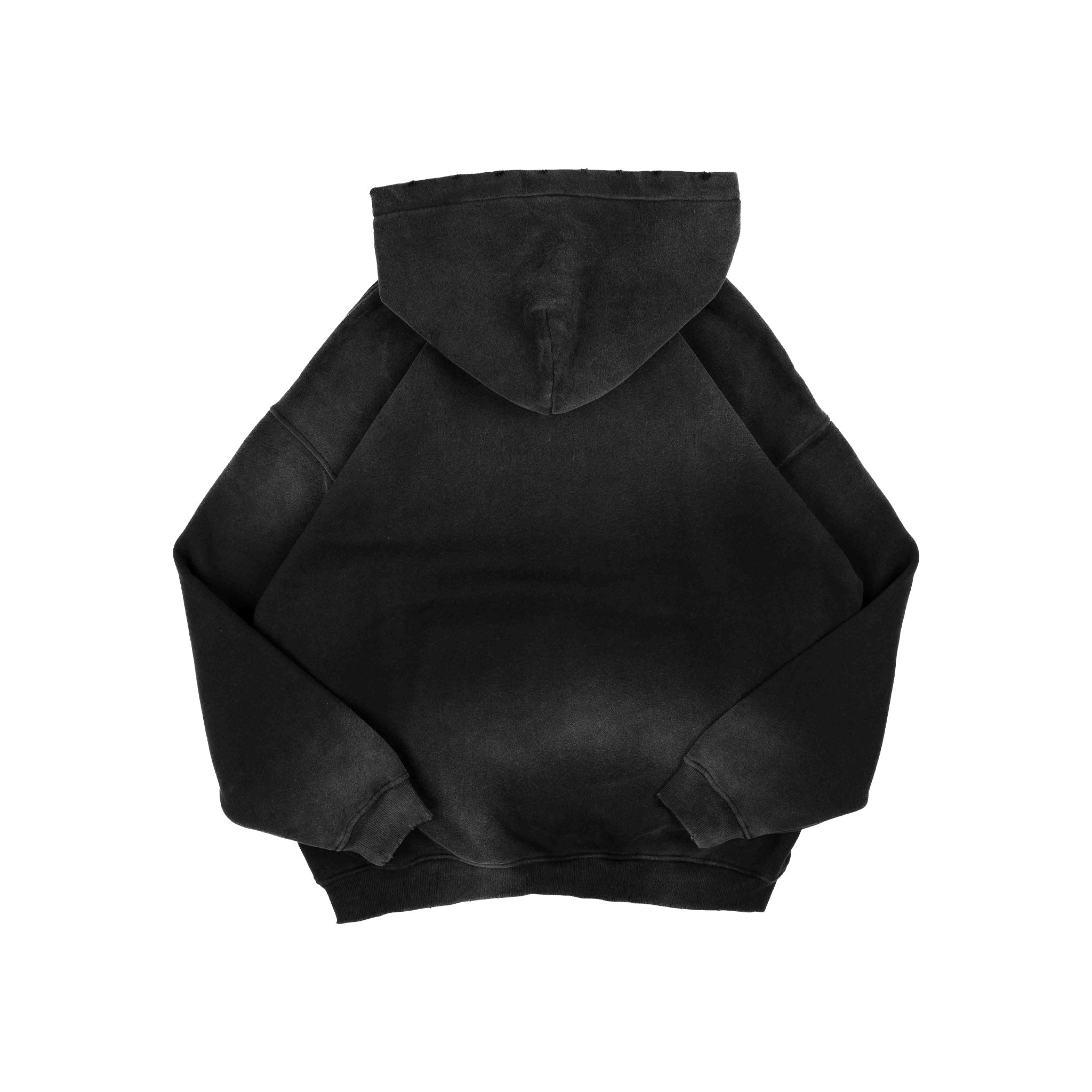 Common Hype Rhinestone Hoodie Vintage Black