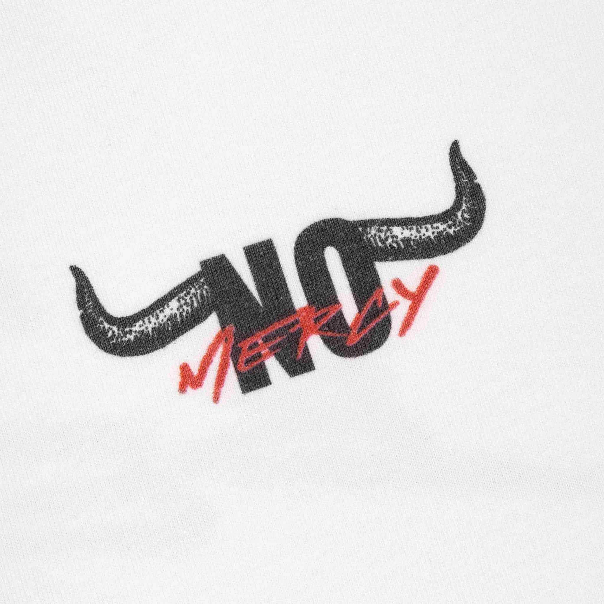 Commons No Mercy Get Trampled Tee Vintage White - Common Hype