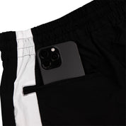 Common Hype 3/4 Nylon Short Black/White