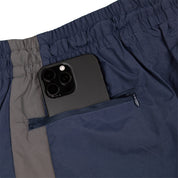 Common Hype 3/4 Nylon Short Navy/Taupe