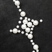 Commons Pearled Star Hoodie Vintage Black - Common Hype