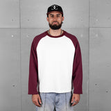 Commons Studios Waffle Thermal Long Sleeve Plum/White