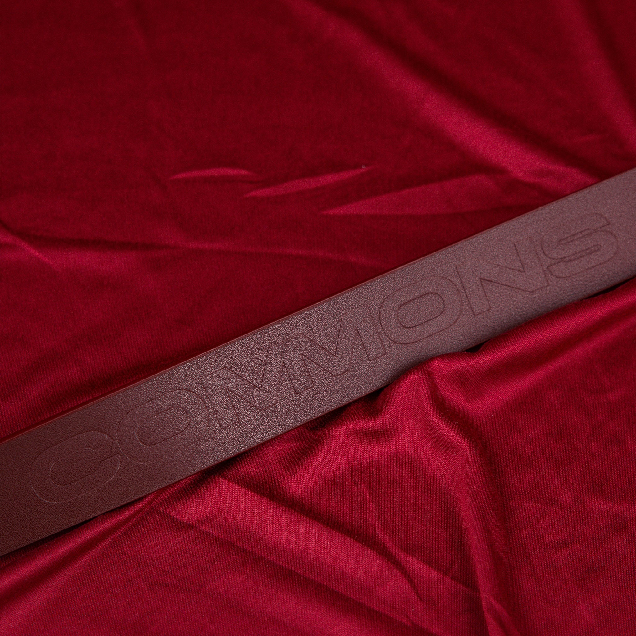 Commons Studios Starslinger Suede Belt Plum