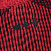 Commons Star Zip-Up Knit Plum