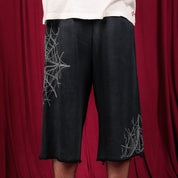 Commons Spider Sweatshort Vintage Black
