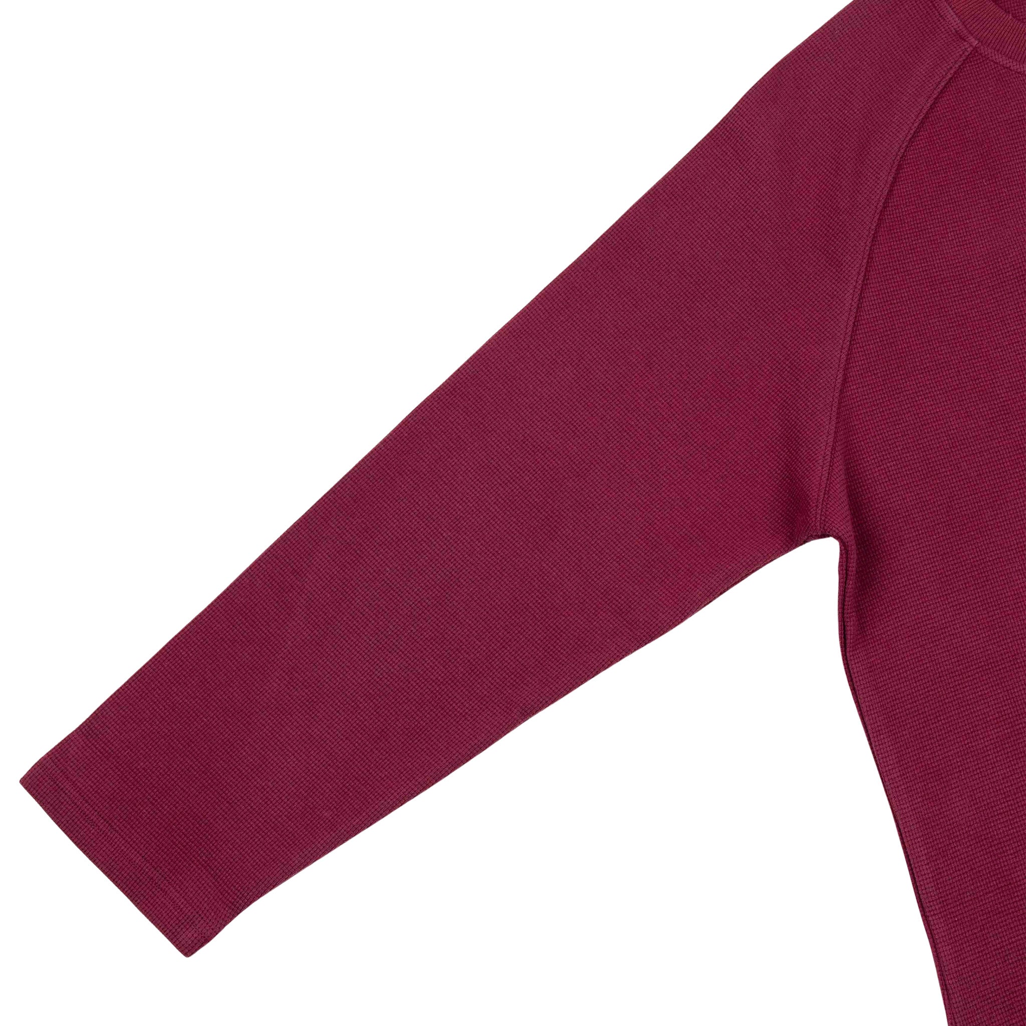 Commons Thermal Long Sleeve Tee Plum - Common Hype