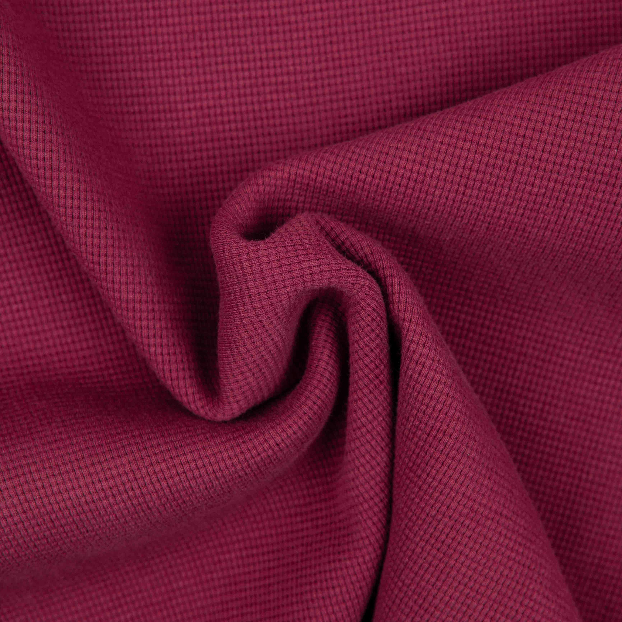 Commons Thermal Long Sleeve Tee Plum - Common Hype