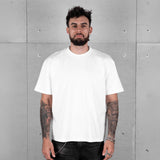 Commons Blank Star Embroidered Tee White