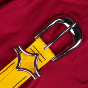 Commons Studios Outlaw Crocodile Belt Canary