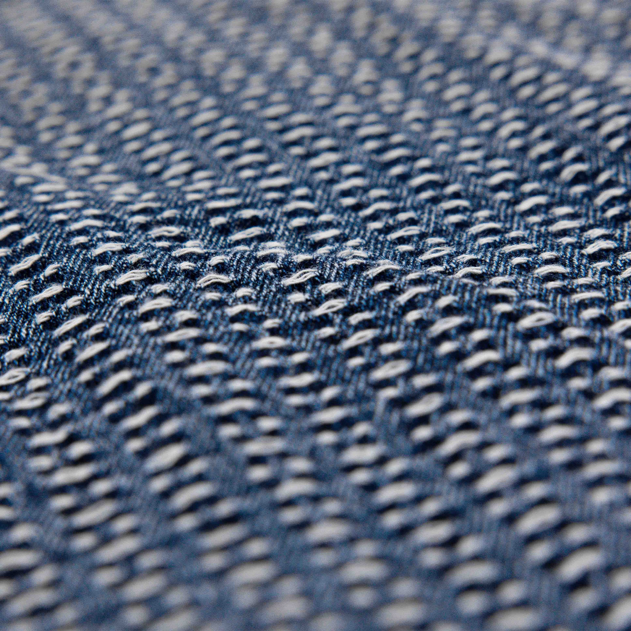 Commons Threaded Denim Jacket Blue - Common Hype