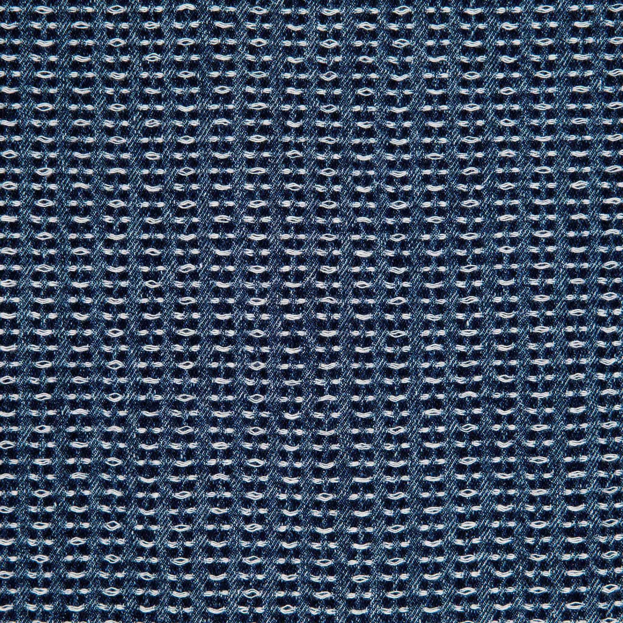 Commons Threaded Denim Jacket Blue - Common Hype