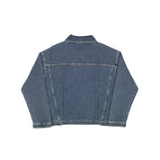 Commons Threaded Denim Jacket Blue - Common Hype