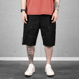 Commons Double Knee Canvas Short Black