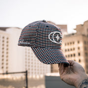 Commons Studios Red Houndstooth Hat