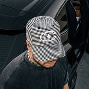 Commons Studios Black Houndstooth Hat