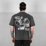 Commons No Mercy Nuts Tee Vintage Black