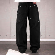 Commons Chop Canvas Pant Jet Black - Common Hype