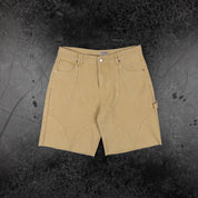 Commons Double Knee Star Canvas Short Sand