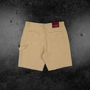 Commons Double Knee Star Canvas Short Sand