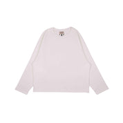 Commons Thermal Long Sleeve Tee White - Common Hype