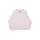 Commons Thermal Long Sleeve Tee White
