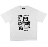 Compliments Different Eyes White Vintage Shirt