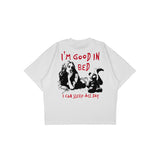 Compliments Good in Bed White Vintage Shirt