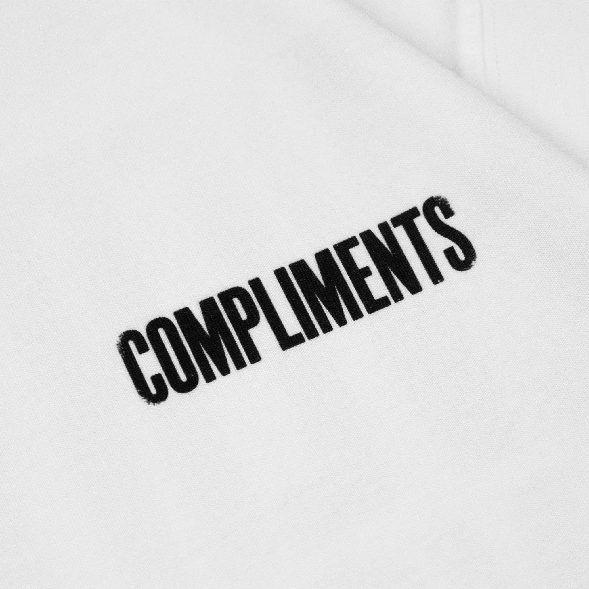 Compliments Every Night White Vintage Shirt