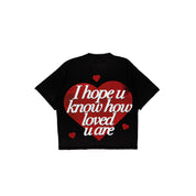 Compliments Loved You Are Black Vintage Shirt